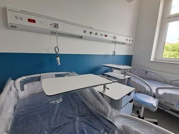 Nowoczesny Oddział Geriatryczny w wieluńskim szpitalu we wrześniu będzie gotowy na przyjęcie pierwszych pacjentów